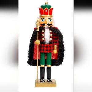Christmas Nutcracker Figures, Wooden Nutcracker NWT